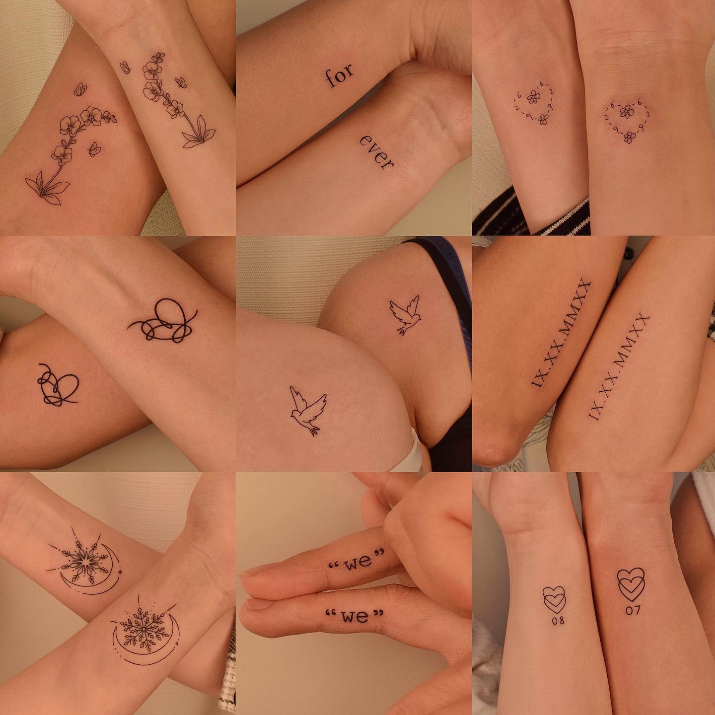 Tatuajes Pequeños bonitos Para Mujeres | 40 diseños que te inspirarán