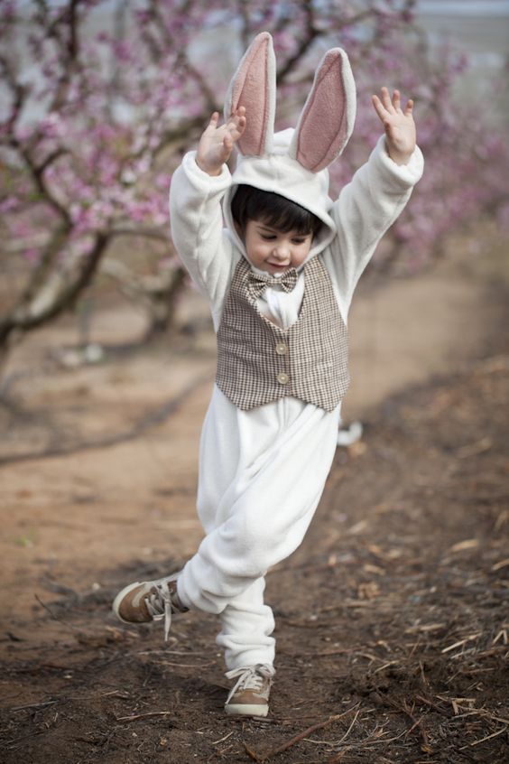 disfraces de primavera para niños de preescolar 