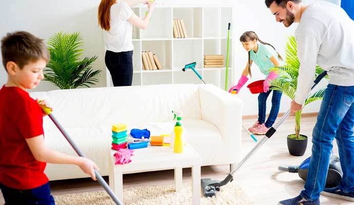 como limpiar la casa
