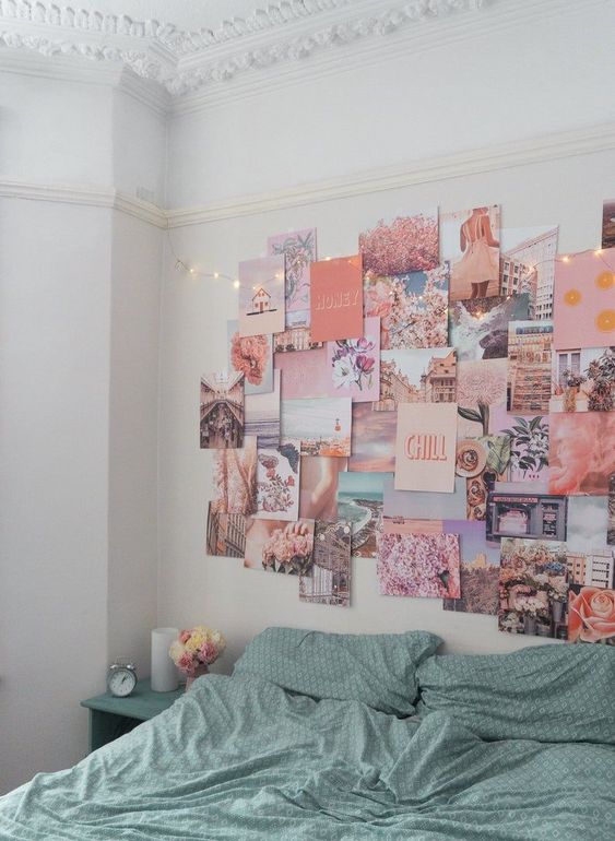 decoracion con fotos en habitaciones