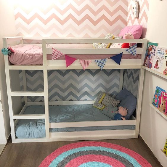 habitaciones para niños en espacios pequeños