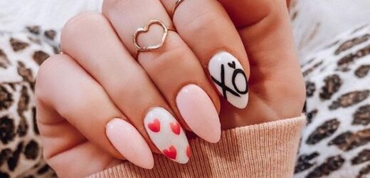 Uñas para febrero:   Valentines day nail, diseños que te encantarán