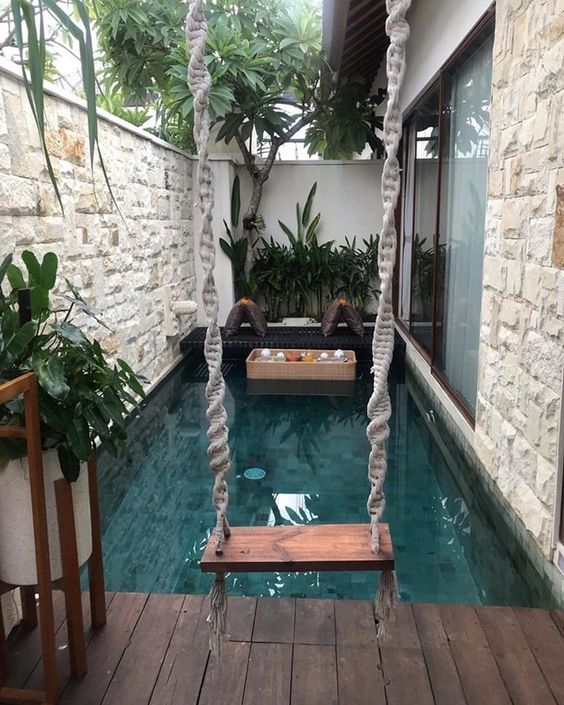 Jardines con piscina: + de 22 Diseños de albercas de ensueño