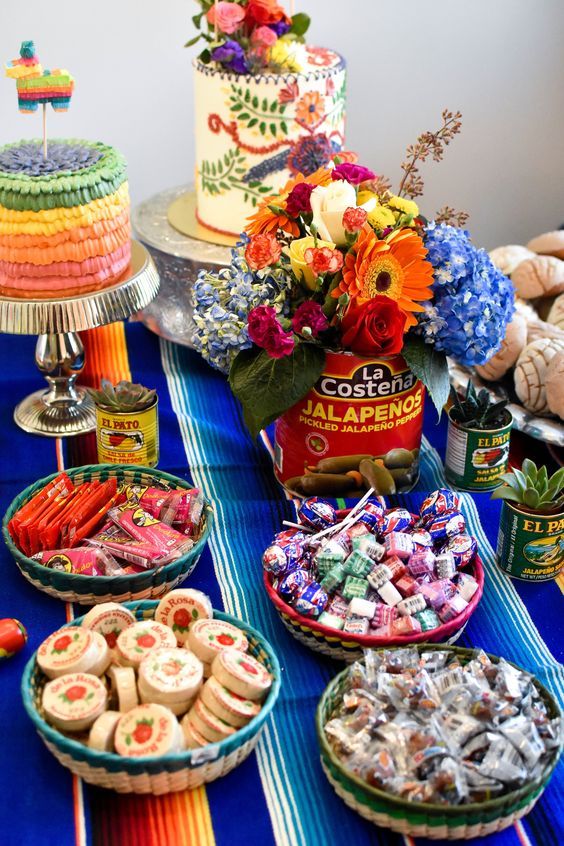 candy bar mexican party