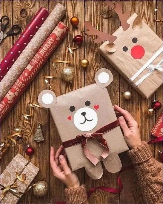 Como empacar regalos para navidad: 30 Ideas originales para inspirarte