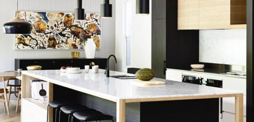 Cocinas color negro | 30 Diseños modernos que te ¡Inspirarán!
