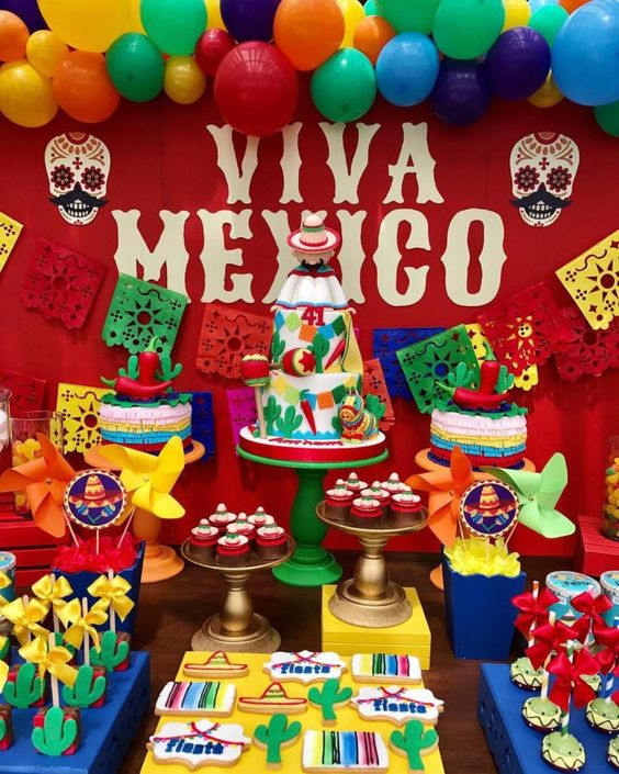 Fiesta Mexicana Para Hombre Decoración Pasteles Y Más