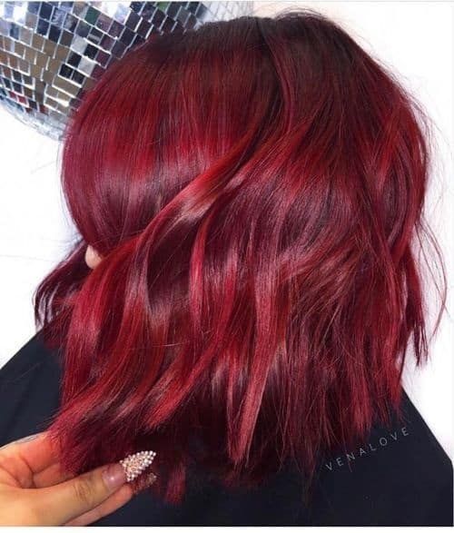cabello rojo corto