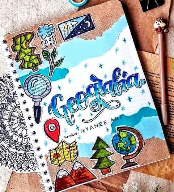 Como decorar cuadernos para adolescentes | 23 ¡Diseños que te encantarán!