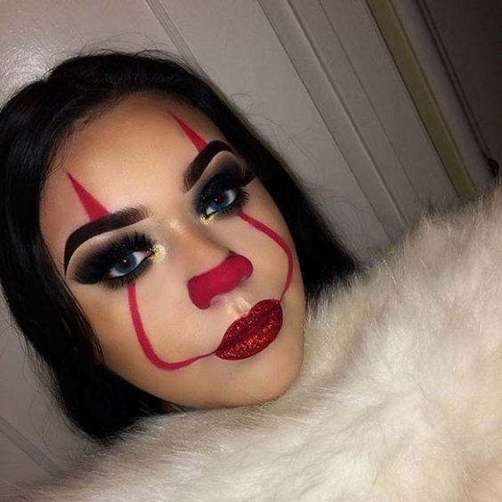 makeup Halloween femme