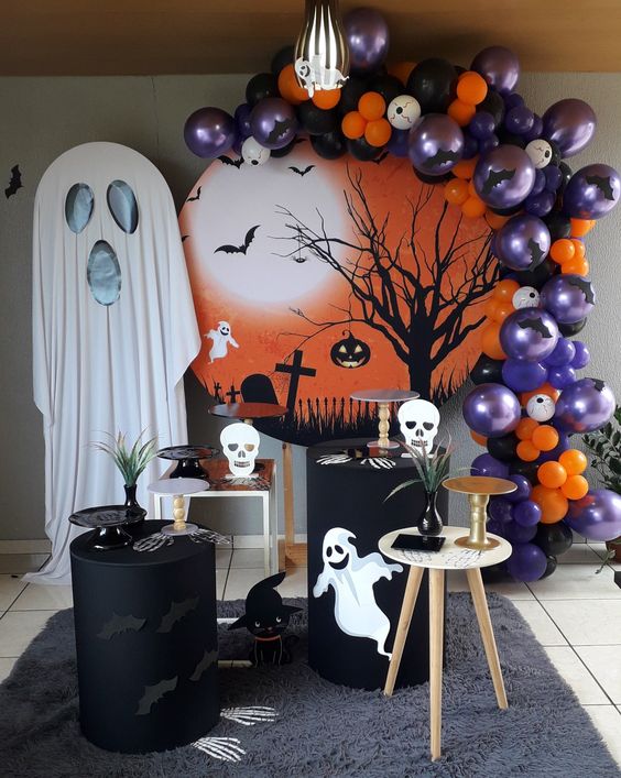 decoracion fiesta de Halloween para adultos