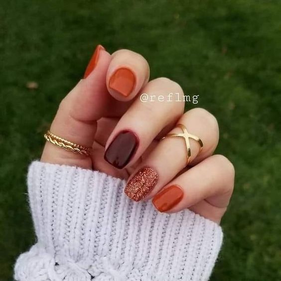 uñas para octubre