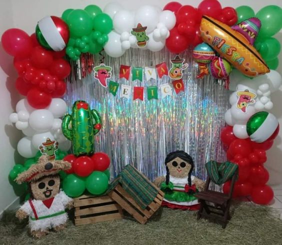 fiesta mexicana en casa