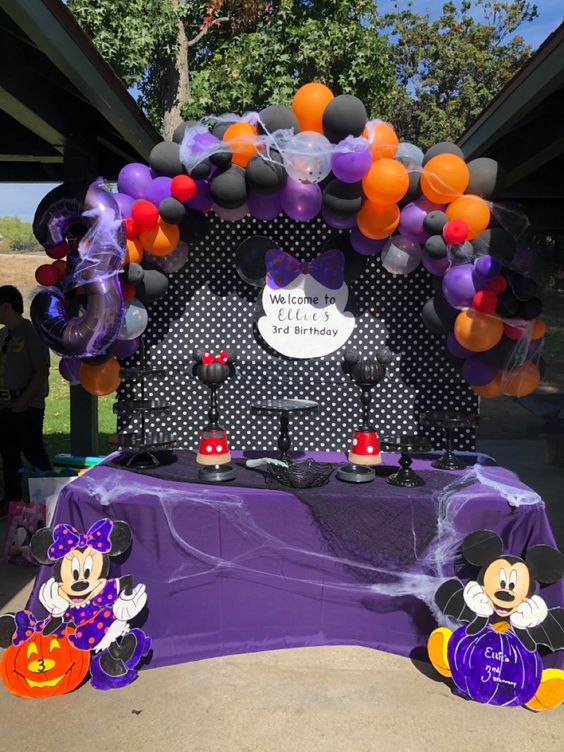 Decoración Halloween Mickey