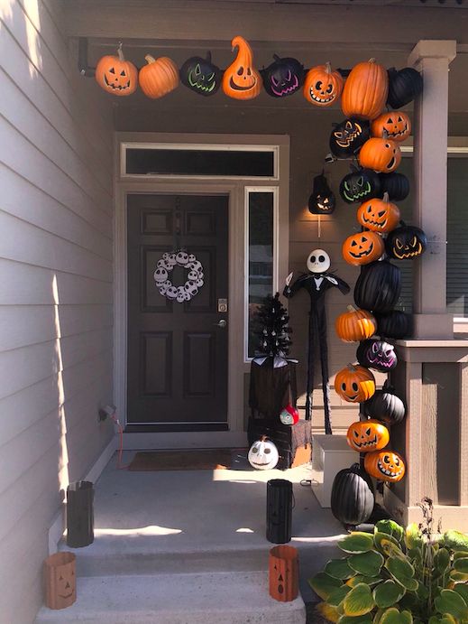 Halloween decoración exterior