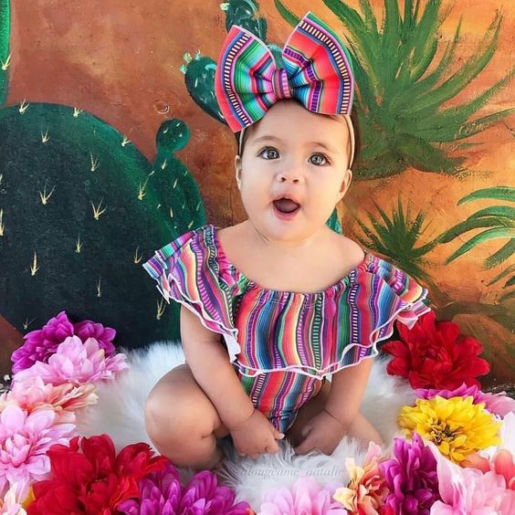 Ideas de look estilo mexicana para niñas