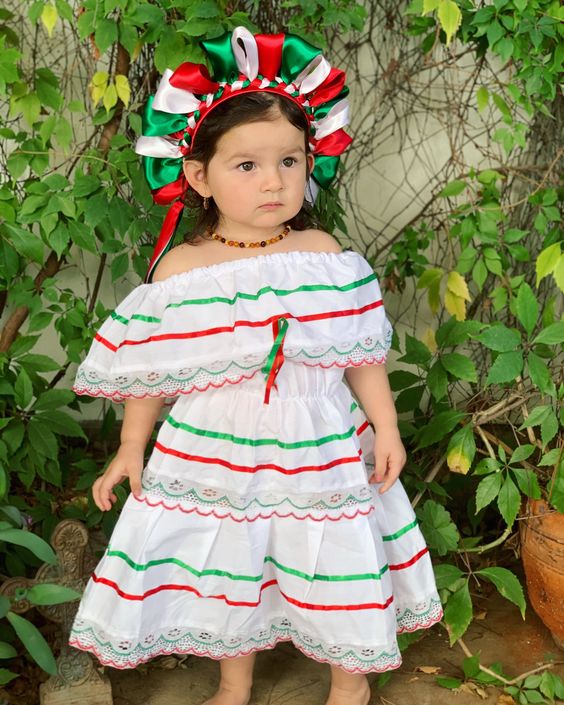 Look estilo mexicano para niña