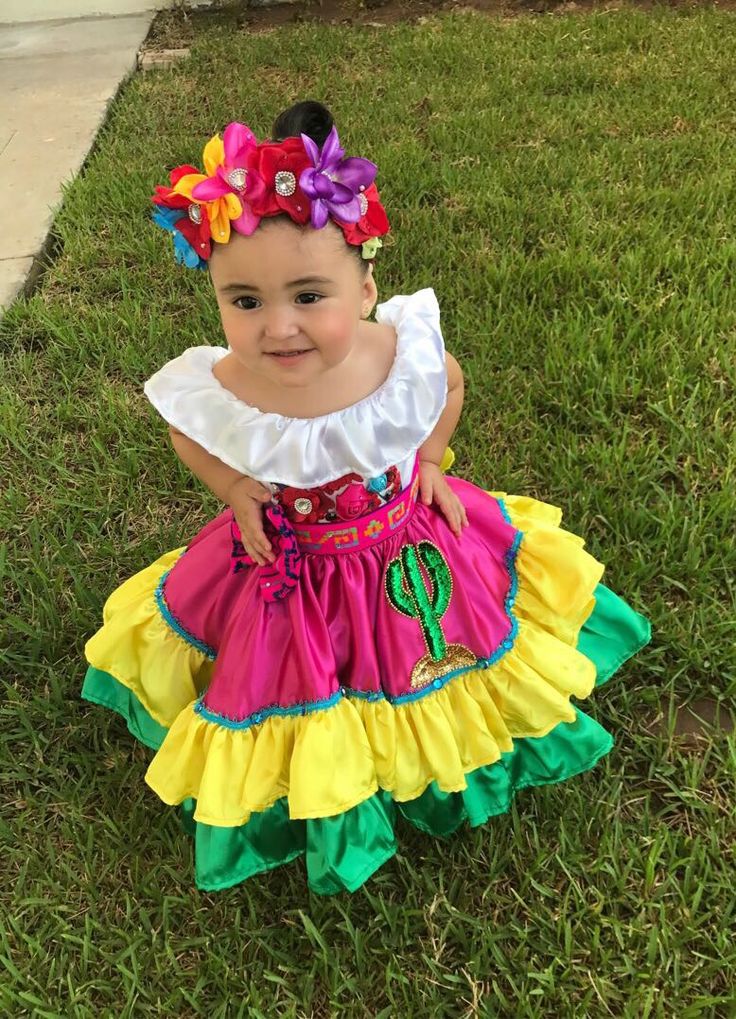 Look estilo mexicano para niña