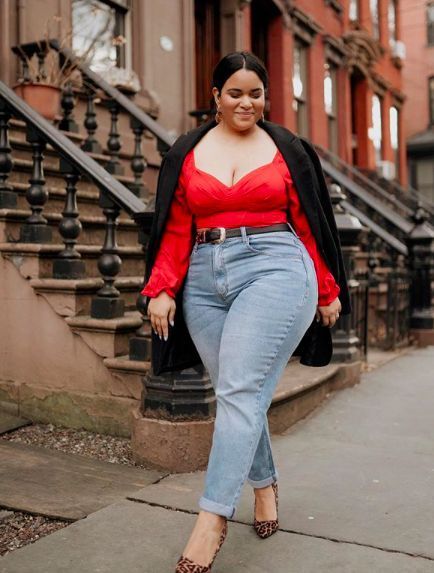 Outfits mexicanos modernos para chicas curvy