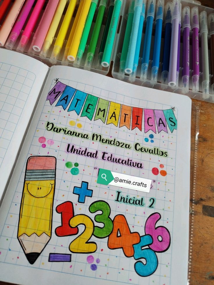 Portadas de matemáticas secundaria