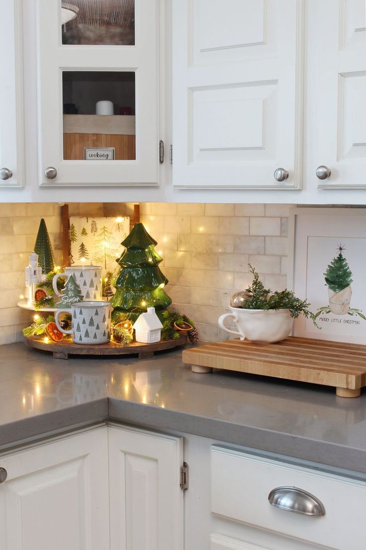 Ideas para decorar la cocina en navidad