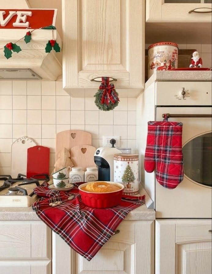 Ideas para decorar la cocina en navidad