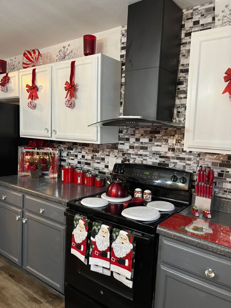 Ideas para decorar la cocina en navidad